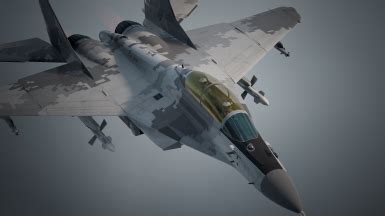 MiG 35D Super Fulcrum Digital Camouflage At Ace Combat 7 Skies