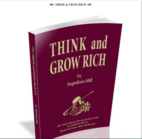 Think And Grow Rich By Napoleon Hill