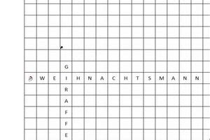 Muster Vorlage Kreuzworträtsel Rätsel Zum Ausdrucken Selbst Erstellen