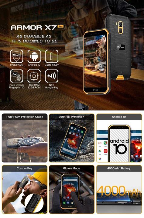 Ulefone Armor X7 Pro - Árak, tulajdonságok, vásárlás
