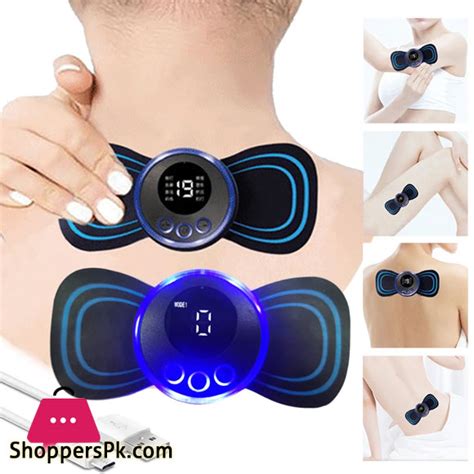 Buy Ems Mini Portable Electric Pulse Neck Massager Muscle Pain Relief