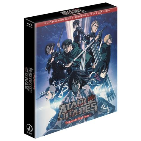 Ataque A Los Titanes Temporada Final Parte 1 Blu Ray