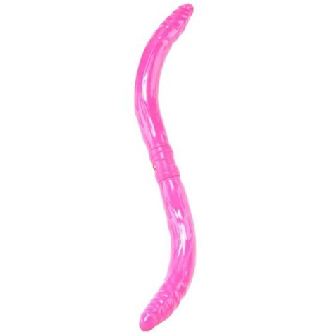 Bendable Double Ended 3 Speed Vibrating Dildo Pink Sex Toys Adult Novelties IAFD Premium