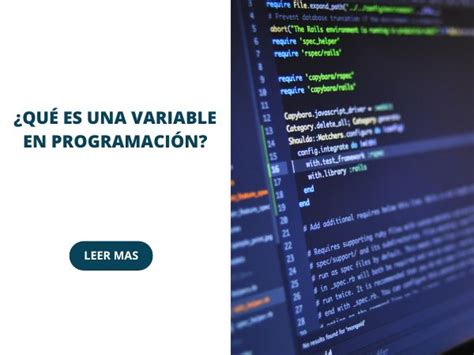 ¿qué Es Una Variable En Programación Con Ejemplos Fáciles