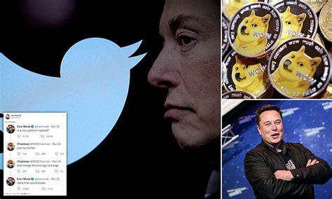 Elon Musk Replaces Twitters Bird Icon With Dogecoins Cartoon Mascot