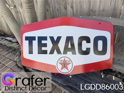 Texaco Sign Gas Station Decor Reproduction Vintage Signage - Etsy