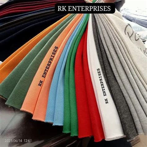 Poly Cotton Pc Fleece Thread Fabric Gsm At Rs Kg In Ludhiana