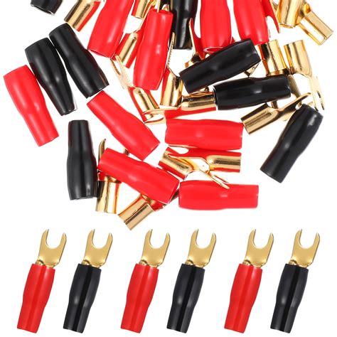 COCHLOUS WAKAUTO 10 Pairs 8GA Spade Terminal Connectors For Speaker