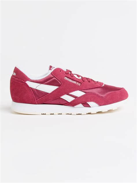 Classic Nylon Sneakers Mid Pink Reebok Classic Sneakers