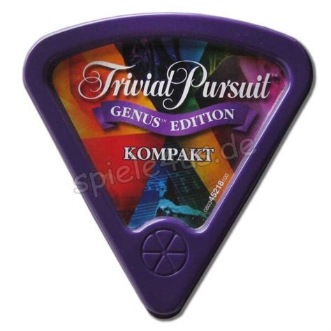 Trivial Pursuit Genus Edition kompakt 45218 kaufen | Neu & Gebraucht ...