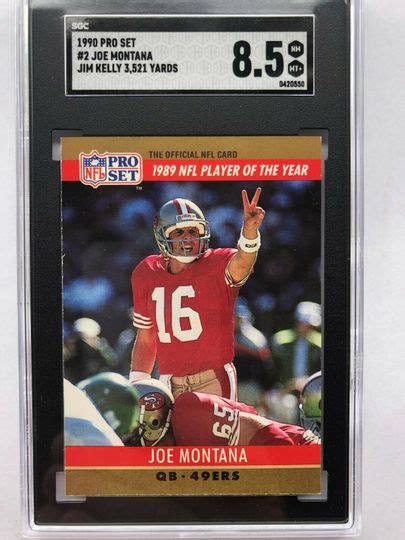 Mavin Joe Montana 1990 Pro Set