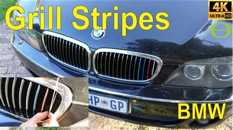 Bmw M Series Grill Stripes