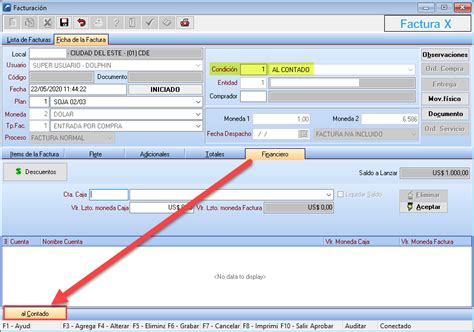 ¿cómo Hacer Para Que Aparezca Todas Las Opciones De Pago En La Pestaña Financiero Del Módulo