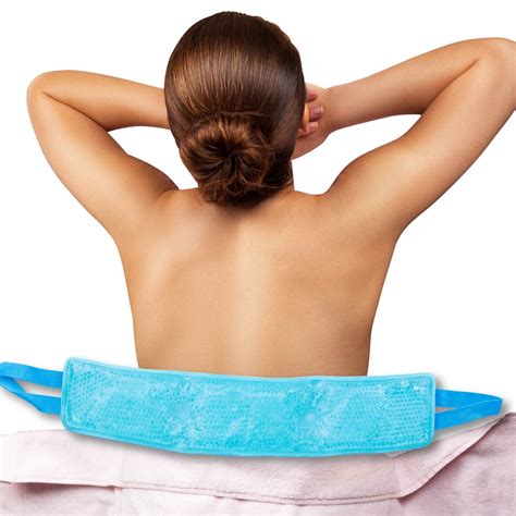 Neck Shoulder Pain Relief Gel Bead Hot Cold Ice Cooling Pack Wrap Gel Ice Pack And Neck