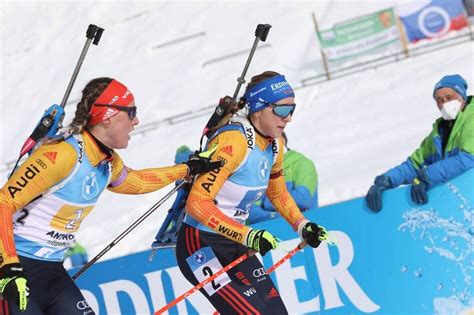 Biathlon La sélection Allemande pour les mondiaux Sports Infos