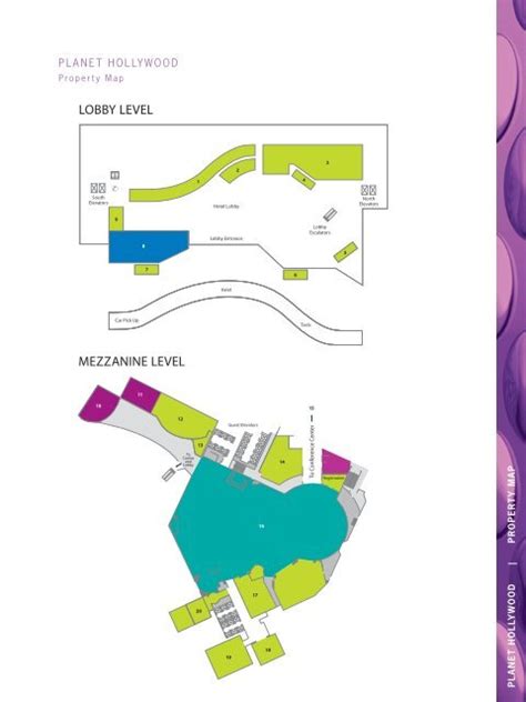 Property Map - Planet Hollywood Resort & Casino