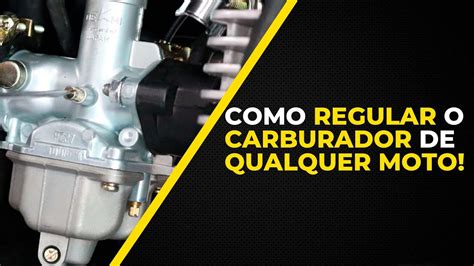 Como Regular Um Carburador De Qualquer Moto Elton Pinheiro Youtube