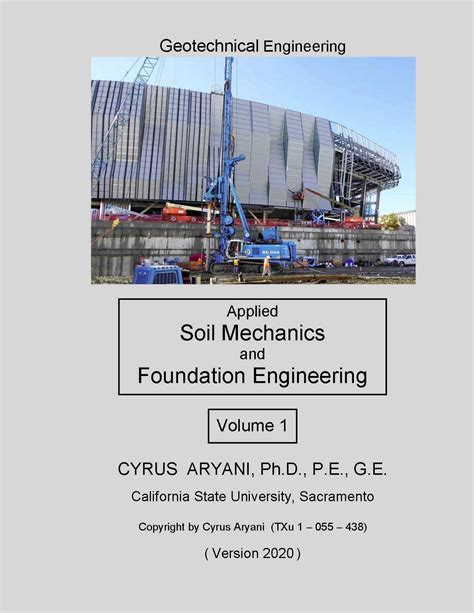 Geotechnical Engineering Applied Soil Mechanics And Foundation