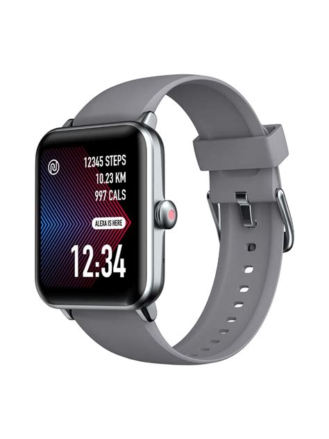 Noise Colorfit Pro 3 Assist Smartwatch Smoke Grey Noise Electronics Tata Cliq