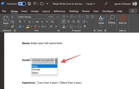 Hoe U Invulbare Formulieren Kunt Maken In Microsoft Word TWCB NL