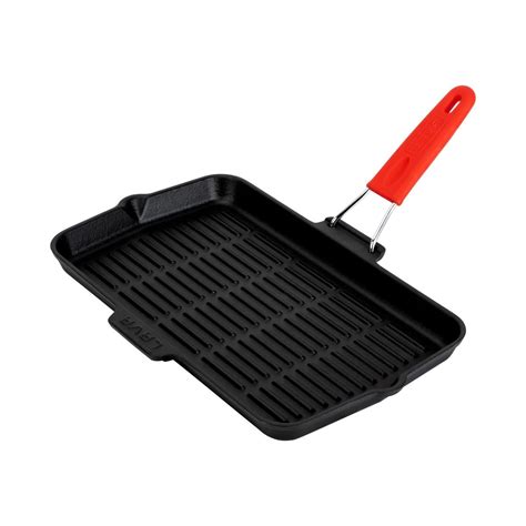 Grill Pan 21 X 36 Cm Cast Iron LAVA KitchenShop