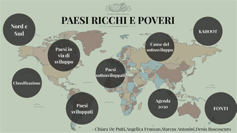 Paesi Ricchi E Poveri By Chiara De Putti On Prezi