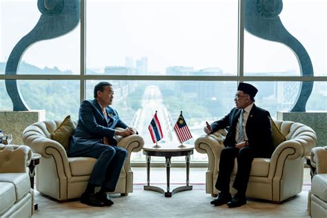 PM ANWAR THAI COUNTERPART MEET TO STRENGTHEN TIES