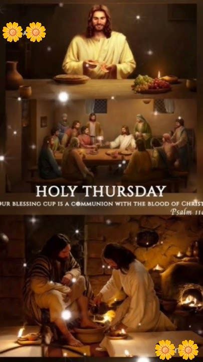 Holy Thursday Youtube