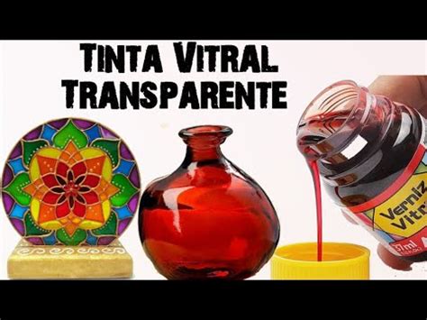 Verniz Vitral Colorido Vidro L Quido Caseiro Youtube En