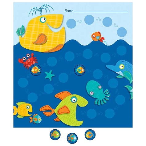 CARSON DELLOSA SEASIDE SPLASH MINI INCENTIVE CHART CD 148020