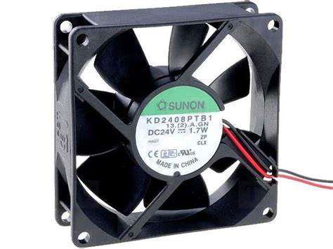 Ventilátor EE80252B1-A99 (KD2408PTB1-13A) 24V=, 80x80x25mm 1.8W, 0.073A