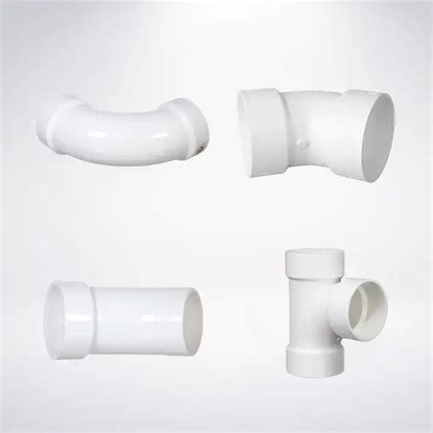 Pvc Upvc Dwv Astm Pipe Fittings Water Drainage Fitting Long Sweep