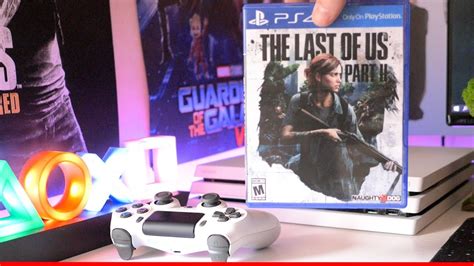 The Last of Us 2 unboxing and gameplay ps4 pro - YouTube