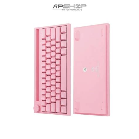 Bàn Phím AJAZZ K620T Pink RGB Bluetooth Hot Swap Chính hãng APSHOP VN