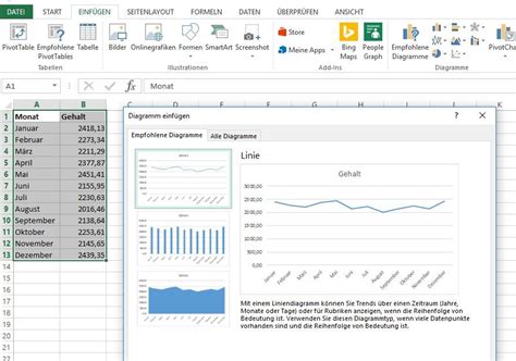 Excel Liniendiagramm Super Schnell Erstellen