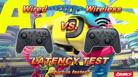 Switch Pro Controller Wired Vs Wireless Latency Test Youtube