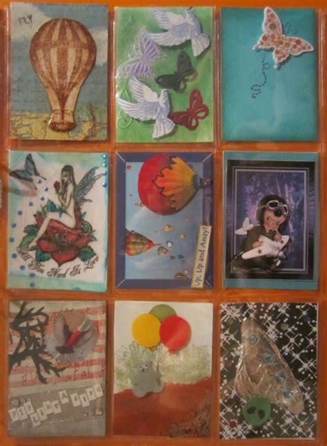 How I Make And Trade Artist Trading Cards FeltMagnet