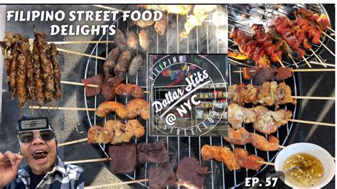 Grilled Filipino Streetfood Dollar Hits Nyc Street Food Delights