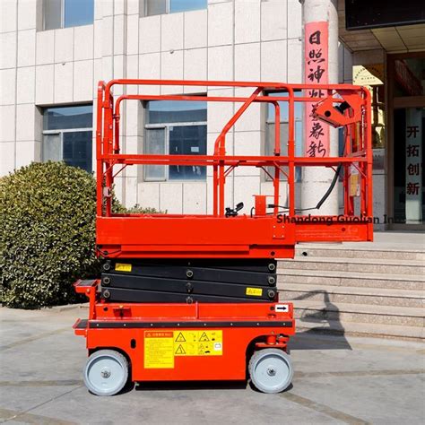 Ton Low Price Scissor Lift Hoist Full Rise Scissor Lift China