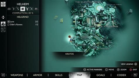 All Helheim Odins Ravens Locations In God Of War Ragnarok The Eyes Of