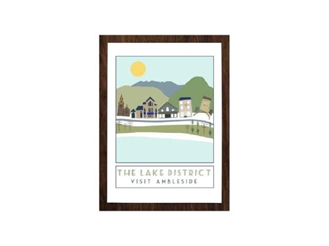 Lake District Ambleside print – Gingerbugs