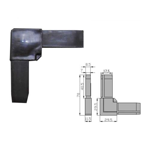 Уголок москитной сетки коричневый купить