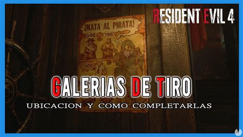 Resident Evil 4 Remake TODAS las galerías de tiro y rango S