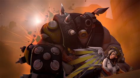 Mercy X Roadhog Overwatch Sfm By Rockon On Deviantart