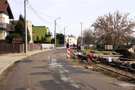 Brodnica Ruszyła przebudowa ul Kochanowskiego