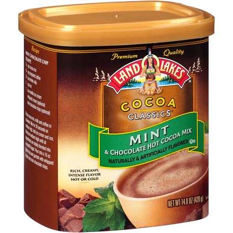 Land O Lakes Cocoa Classics Mint Chocolate Hot Cocoa Mix Oz Shipt