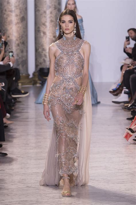 D Fil Elie Saab Printemps T Couture Avec Images Robes Haute