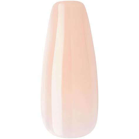 KISS Bare But Better Nude Fake Nails In Nude Drama Chip Proof Waterproof Ready To Wear CTC