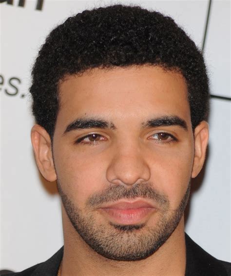 Drake Short Curly Black Afro Hairstyle - Hairstyles