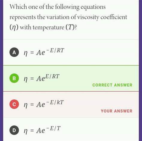 Viscosity Equation